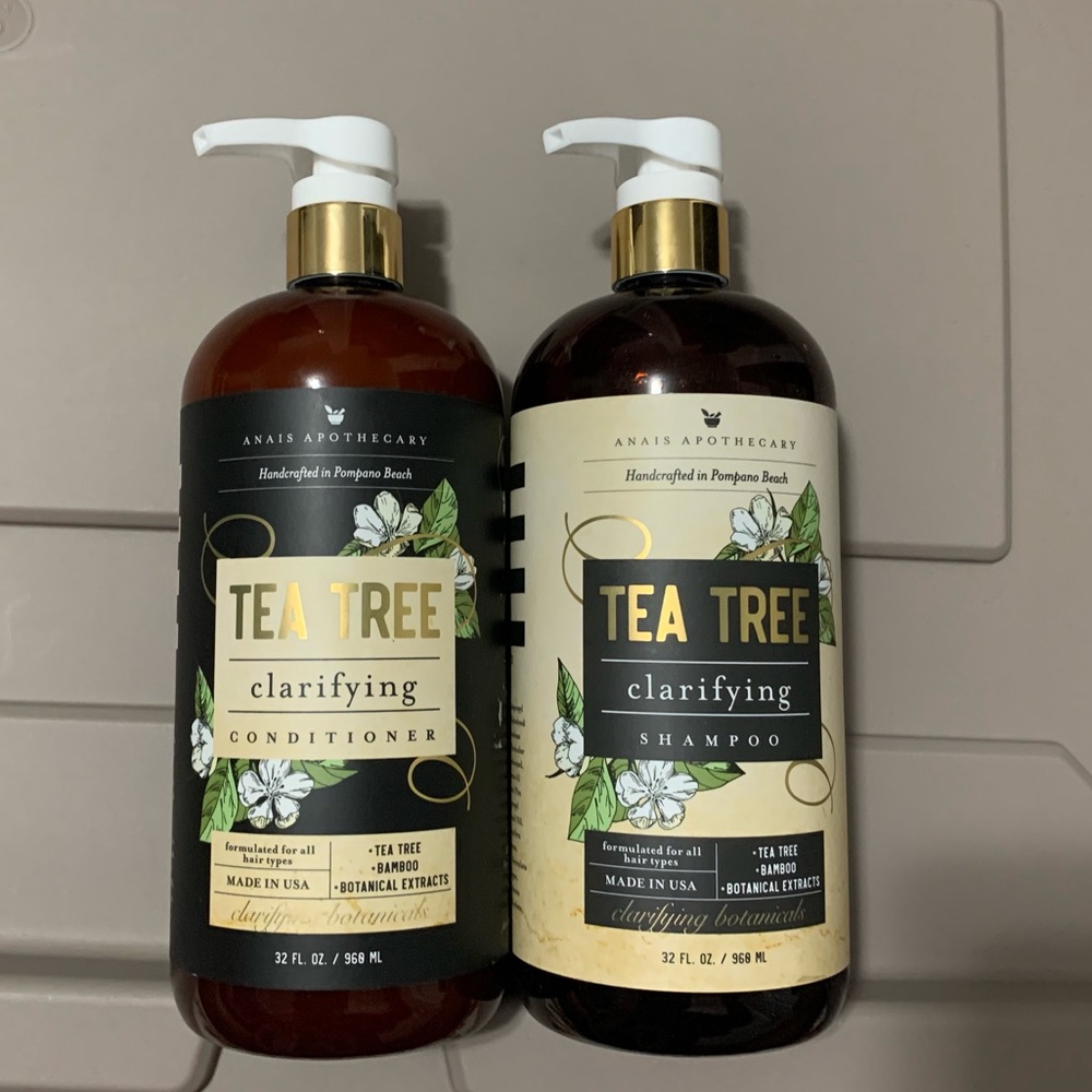 Anais Apothecary: Tea Tree Shampoo & Conditioner